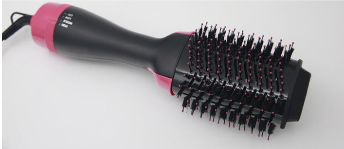 Multifunctional Hot Air Comber 3-In-1 Hair Dryer Curler Straight Hair Comb Styling Comb