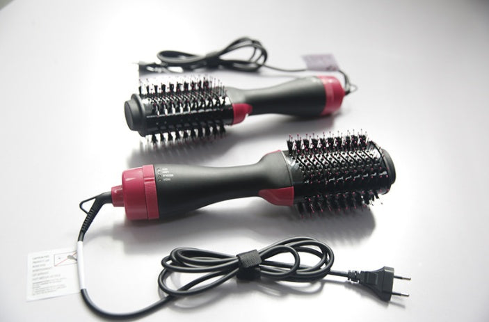 Multifunctional Hot Air Comber 3-In-1 Hair Dryer Curler Straight Hair Comb Styling Comb