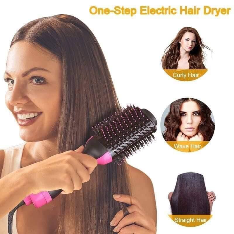 3-in-1 Hot Air Brush Hair Dryer & Styling Machine – 100% ORIGINAL Versatile Hair Dryer Brush for Women